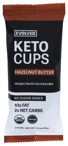 Organic Hazelnut Butter Chocolate Cups - 1.41 OZ