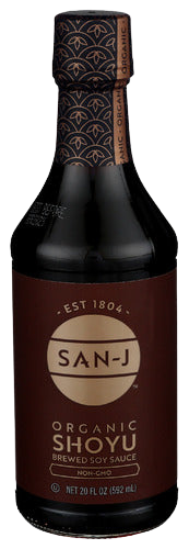 San J Organic Bronze Shoyu Soy Sauce - 20 OZ