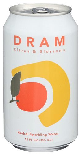 Dram Citrus & Blossom Herbal Sparkling Water - 12 FO
