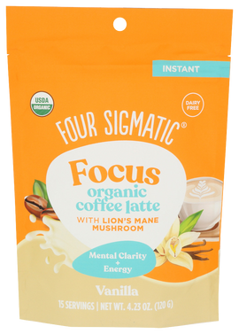 Focus Organic Coffee Latte - 4.23 OZ