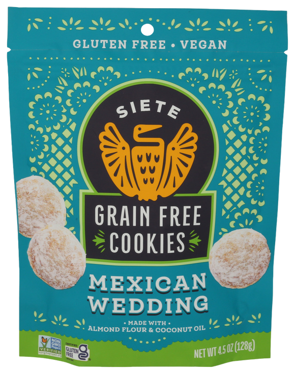 Siete Grain Free Mexican Wedding Cookies - 4.5 OZ