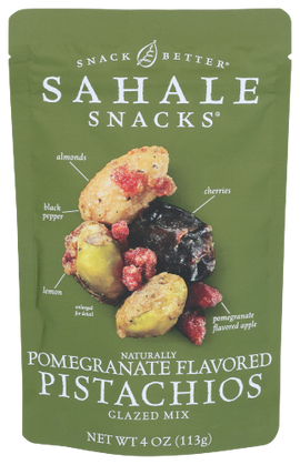 Sahale Pomegranate Flavored Pistachios Glazed Mix - 4 OZ