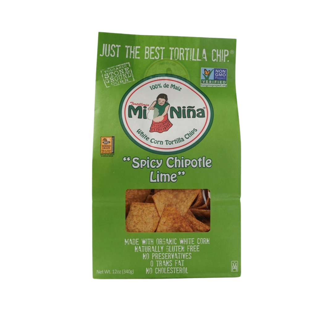Spicy Chipotle Lime Tortilla Chips - 12 OZ