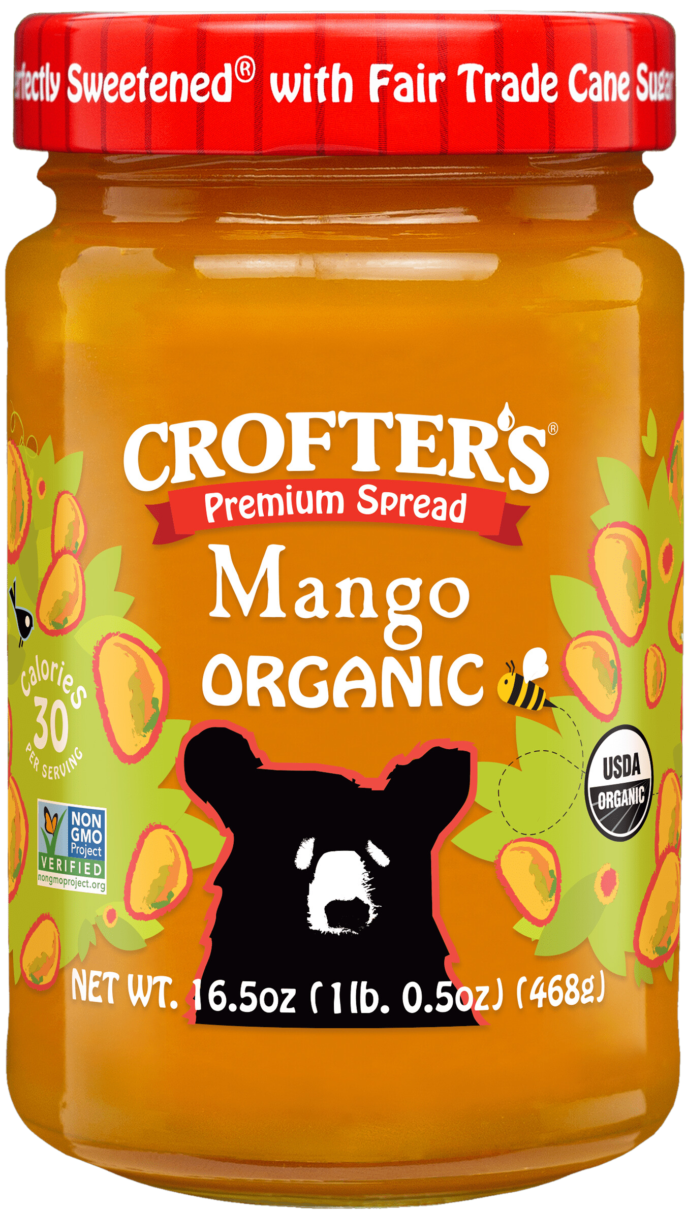 Organic Mango Fruit Spread - 16.5 OZ