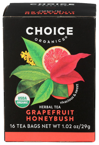 Organic Grapefruit Honeybush Herbal Tea - 16 BG