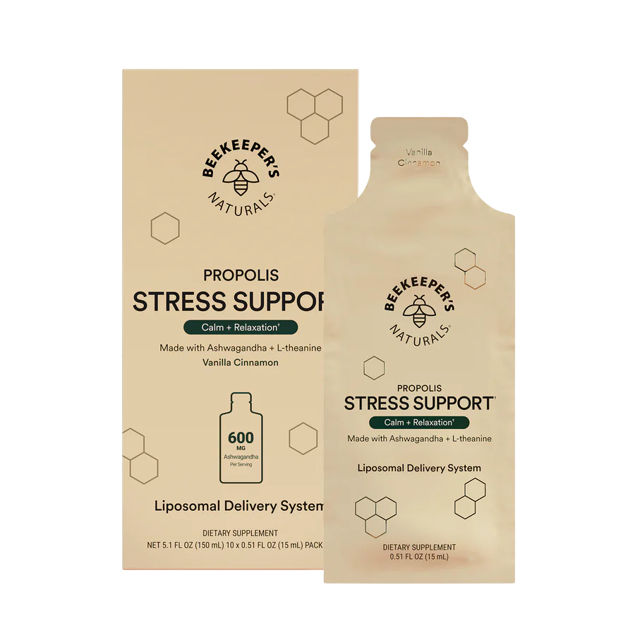 Beekeepers Liposomal Propolis Stress Support - 0.34 FL OZ