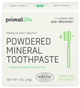 Spearmint Powdered Toothpaste - 1 OZ