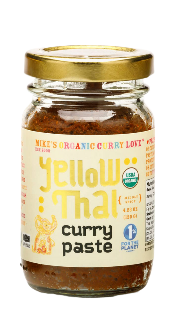 Organic Yellow Thai Curry Paste - 4.23 OZ