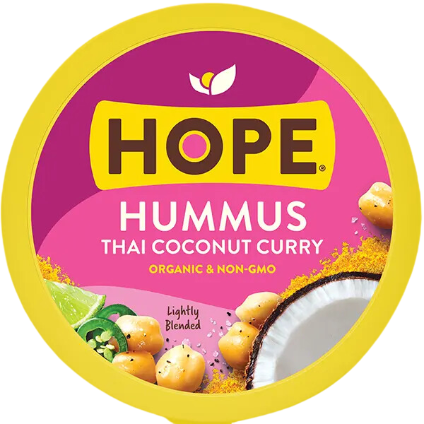 Organic Thai Coconut Curry Hummus - 8 OZ