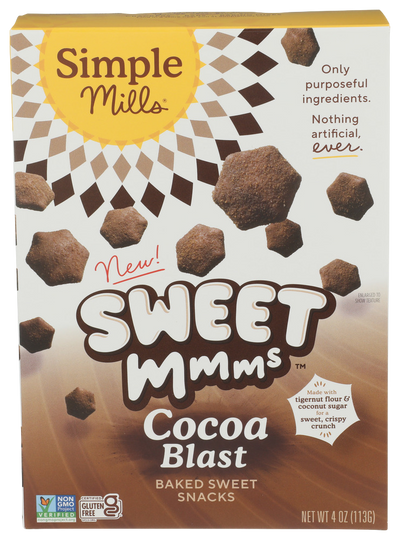 Simple Mills Cocoa Blast Sweet Snacks - 4 OZ