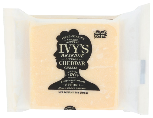 Ivys Vintage Cheddar Cheese - 7 OZ