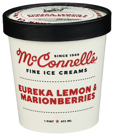 McConnell's Eureka Lemon & Marionberries Ice Cream - PINT
