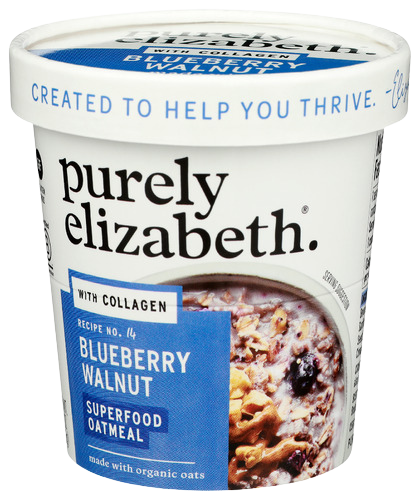 Organic Blueberry & Walnut Oatmeal Cup - 2 OZ