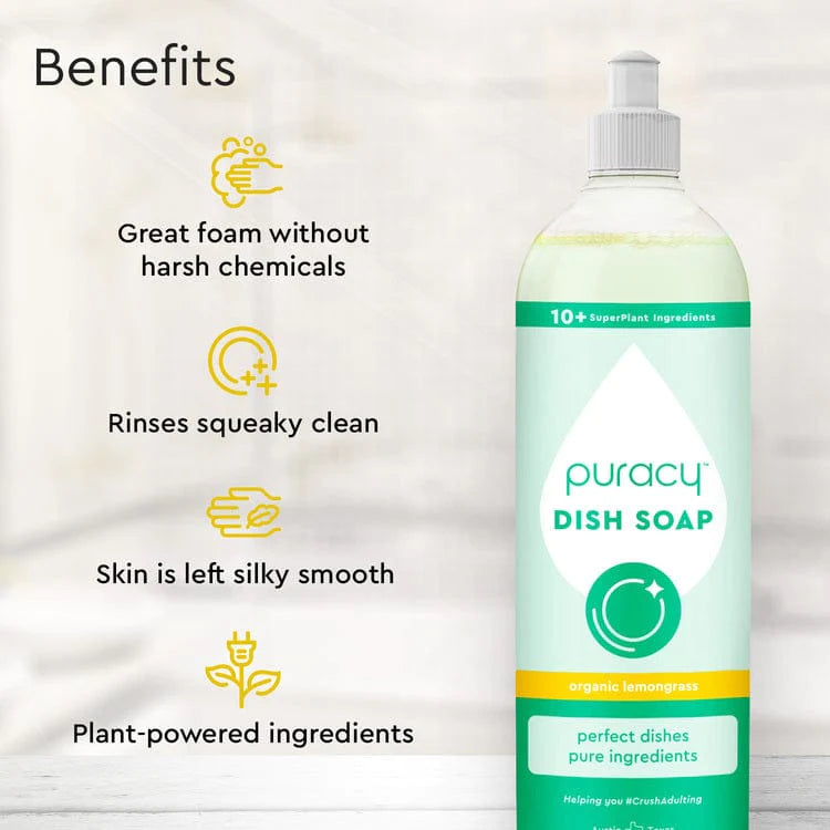 Organic Lemongrass Dish Soap