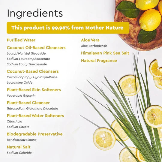 Organic Lemongrass Dish Soap