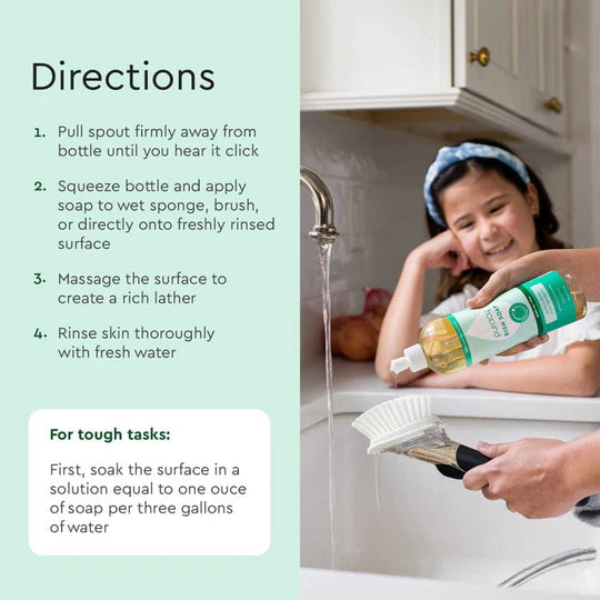 Organic Lemongrass Dish Soap