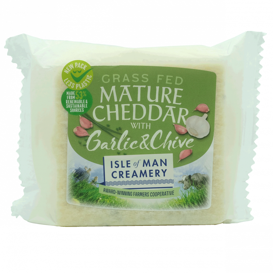 Garlic and Chive Mature Cheddar - 6.3 OZ