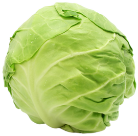 Organic Green Cabbage -  EACH