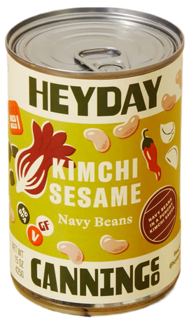 Kimchi Sesame Navy Beans - 15 OZ