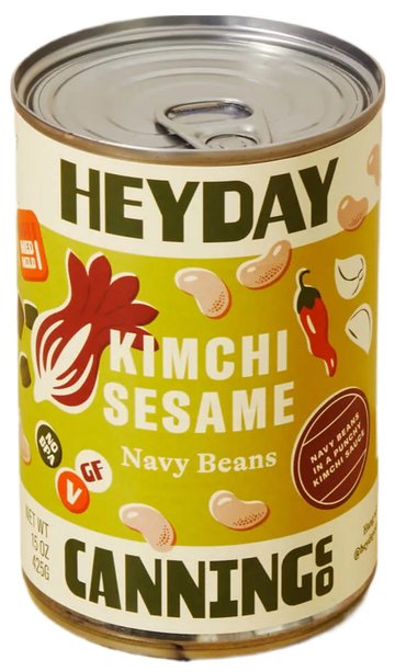 Kimchi Sesame Navy Beans - 15 OZ
