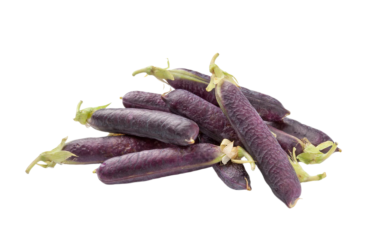 Organic Purple Snow Peas - PINT