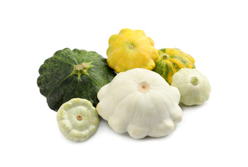 Organic Yellow Sunburst Squash - PER LB