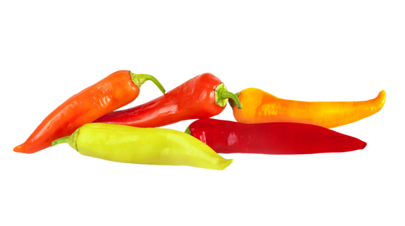 Organic Yellow Banana Peppers - PER LB