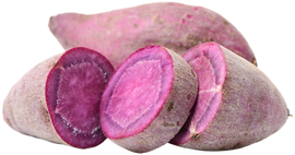 Organic Purple Charleston Sweet Potatoes - PER LB
