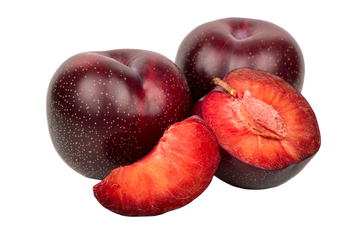 Organic Red Haven Plums - 1 LB