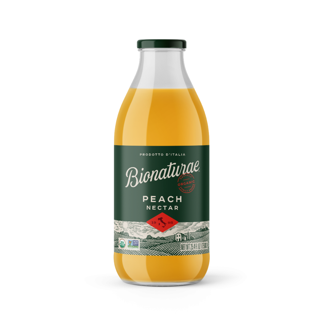 Organic Peach Nectar - 25.4 FO