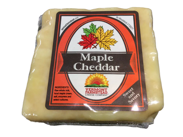 Vermont Farmstead Maple Cheddar Cheese - 8 OZ