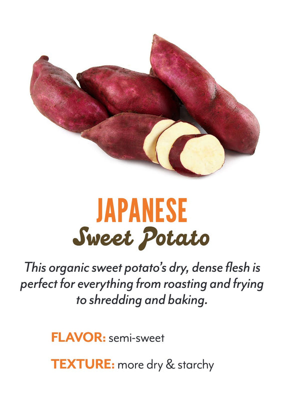 Japanese Sweet Potato variety card