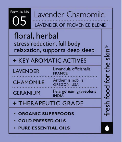 Lavender Chamomile Body & Bath Oil