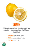 Lemon variety card