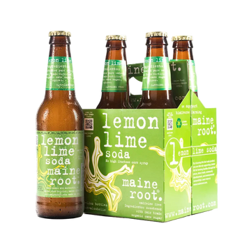 Maine Root Lemon Lime Soda - 4 PK