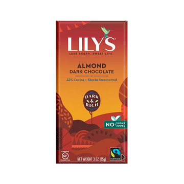 Almond Dark Chocolate Bar - 3 OZ