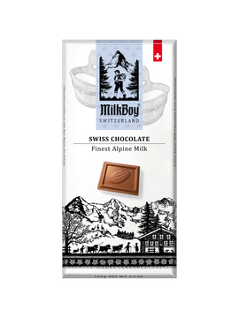 Milk Swiss Chocolate Bar - 3 OZ