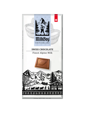 Milk Swiss Chocolate Bar - 3 OZ