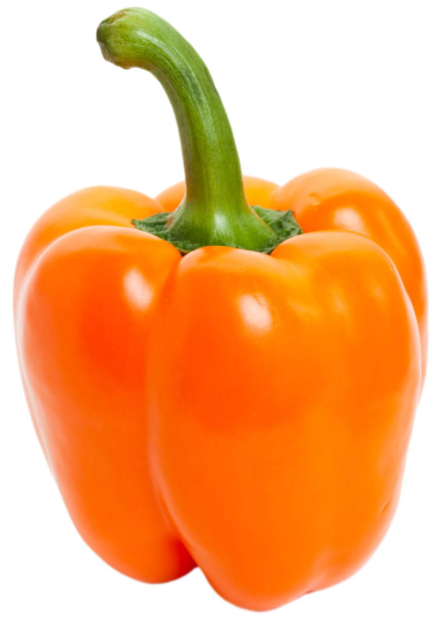 Organic Orange Bell Pepper - EACH