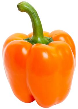 Organic Orange Bell Pepper - EACH