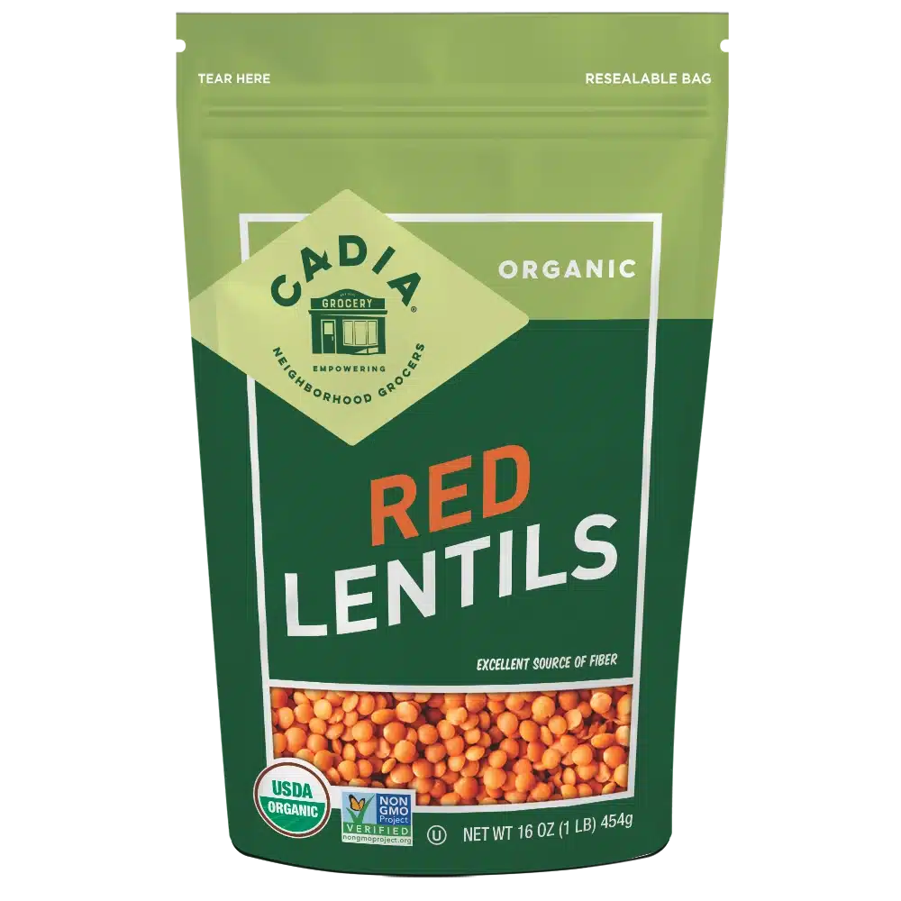 Organic Red Lentil Beans - 16 OZ