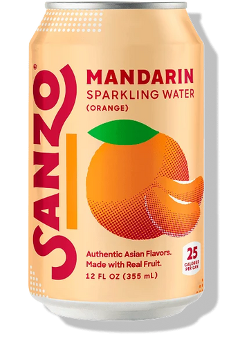 Sanzo Mandarin Sparkling Water - 12 FO