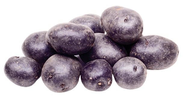 Organic Purple Nugget Potatoes - 1 LB