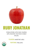 Ruby Jonathan variety card