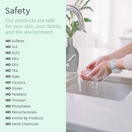 Natural Foaming Hand Soap Cucumber & Mint Refill