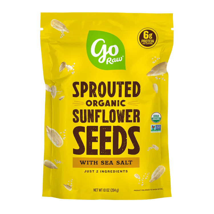 Organic Sprouted Sunflower Seeds - 10 OZ