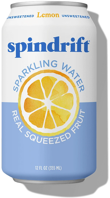 Spindrift Lemon Sparkling Water - 12 FO