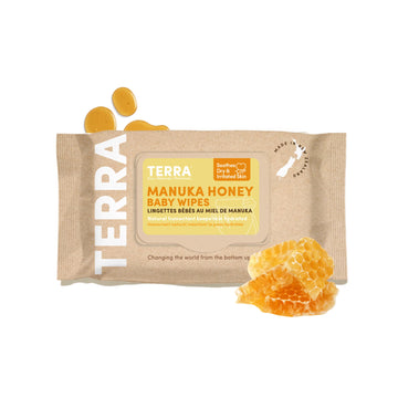 Manuka Honey Baby Wipes - 70 EA