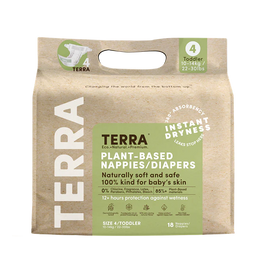 Size 4 Toddler Diapers - 18 EA