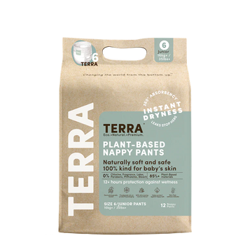 Size 6 Junior Training Diapers - 12 EA